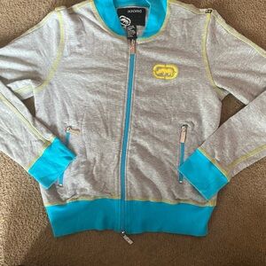 Vintage Women’s Ecko Eckored Sz Medium Y2K Hipster Emo Colorful SkatEr designer